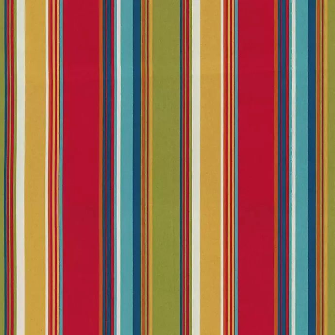 Clearance Kirklands Home color Striped Outdoor Seat Cushions, Set of 2 Multi