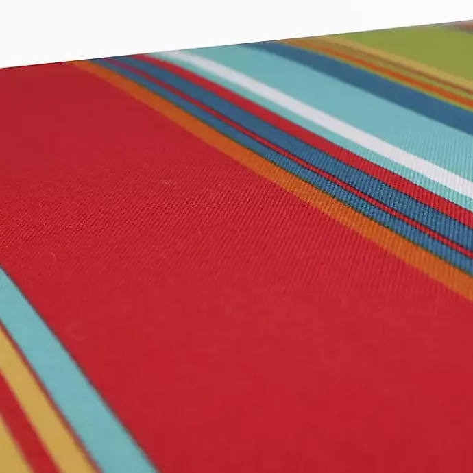 Clearance Kirklands Home color Striped Outdoor Seat Cushions, Set of 2 Multi