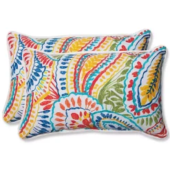 New Kirklands Home Multicolor Ummi Accent Pillows, Set of 2