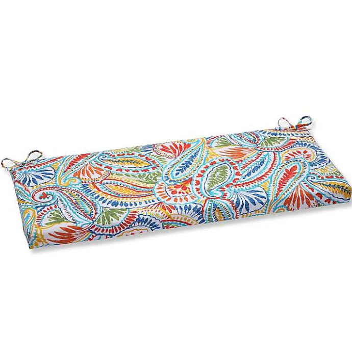 Discount Kirklands Home Multicolor Ummi Outdoor Bench Cushion