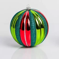 Online Kirklands Home Multicolor Vintage Striped Ornament