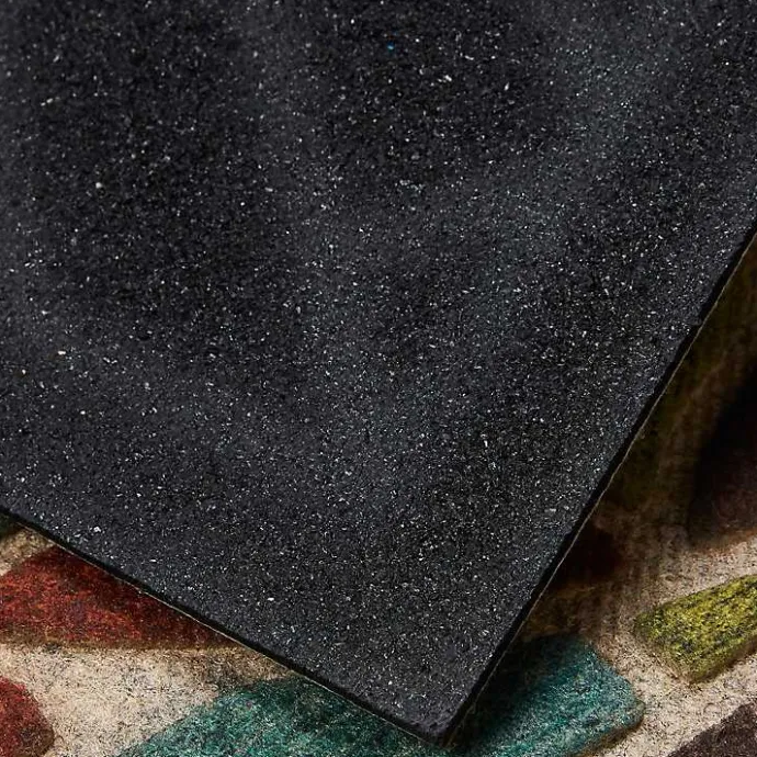 Best Kirklands Home color Woodblock Garden Doormat Multi