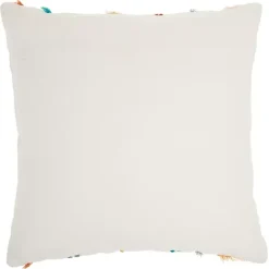 Clearance Kirklands Home Multicolor Woven Dotted Lines Pillow