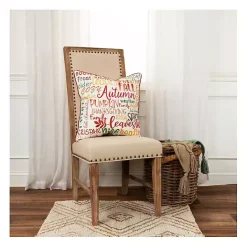 Sale Kirklands Home colored Sentiment Harvest Throw Pillow Multi