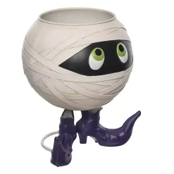 New Kirklands Home Mummy Halloween Candy Bowl