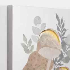 Kirklands Home Mushroom Canvas Art Prints, Set of 2