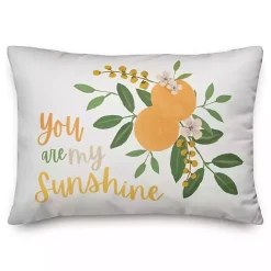 Best Kirklands Home My Sunshine Fruit Outdoor Lumbar Pillow