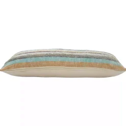 Hot Kirklands Home Myrtle Tufted Stripes Lumbar Pillow