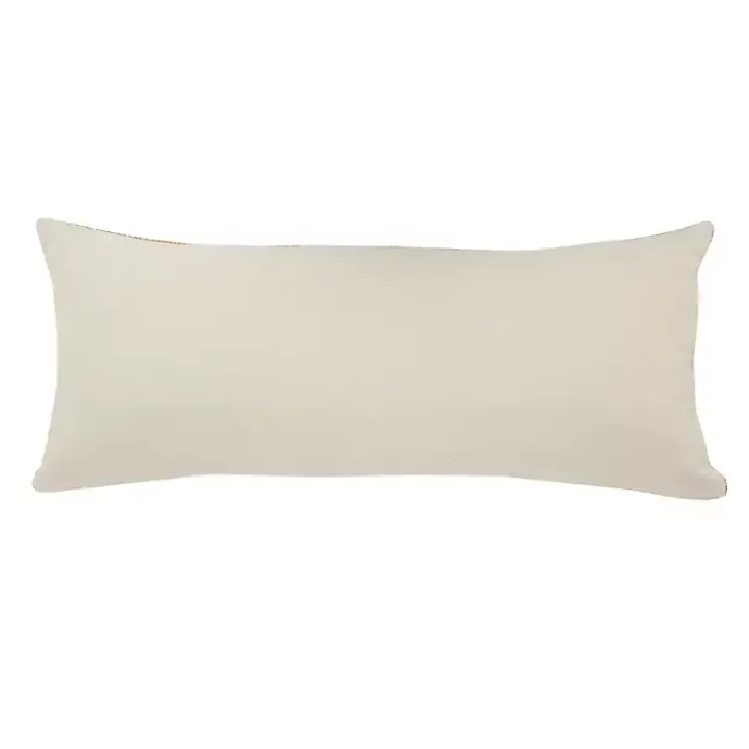 Hot Kirklands Home Myrtle Tufted Stripes Lumbar Pillow