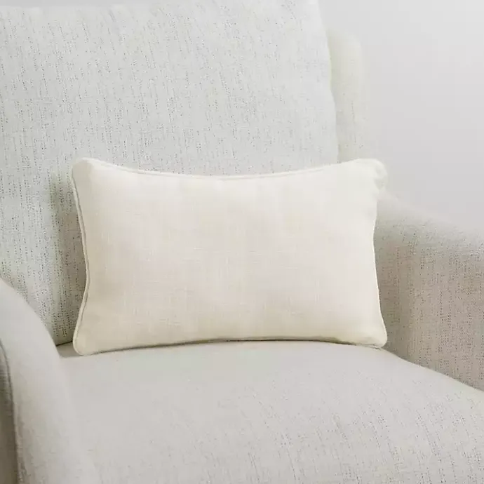 Discount Kirklands Home Nana Embroidered Lumbar Pillow