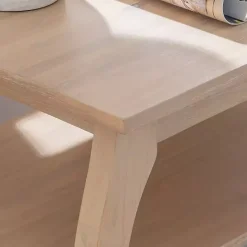 Kirklands Home Natural Prismatic Wood Accent Table Brown