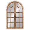 Best Kirklands Home Natural Arched Pane Doors Wall Mirror