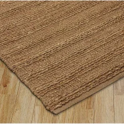 Sale Kirklands Home Natural Braided Jute Area Rug, 5x7 Brown