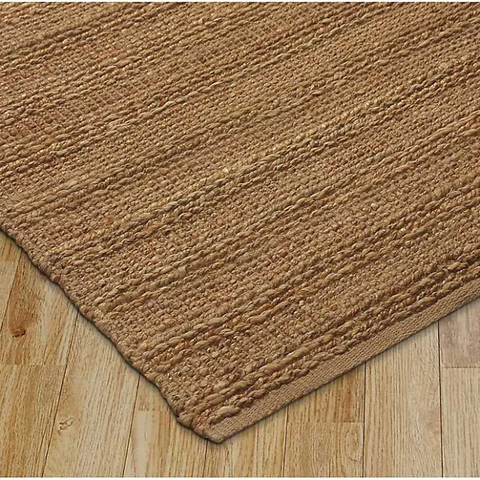 Sale Kirklands Home Natural Braided Jute Area Rug, 5x7 Brown