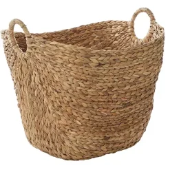 Best Kirklands Home Natural Braided Seagrass Basket Tan