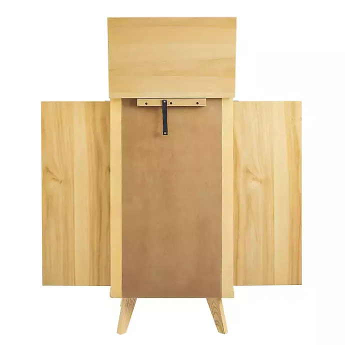 Clearance Kirklands Home Natural Cane Jewelry Armoire Tan