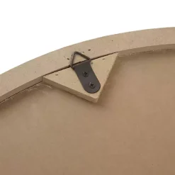 Online Kirklands Home Natural Carved Wood Medallion Round Wall Plaque Tan