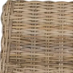 Kirklands Home Natural Coastal Rat 2-pc. Dining Chair Set Tan