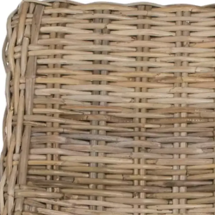 Kirklands Home Natural Coastal Rat 2-pc. Dining Chair Set Tan