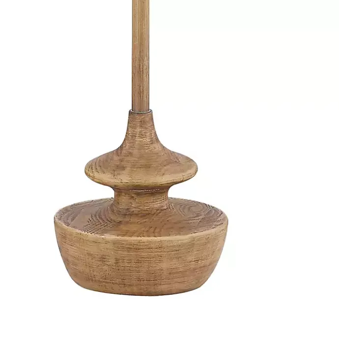 Best Kirklands Home Natural Contemporary Floor Lamp White