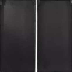 Sale Kirklands Home Natural Diamond Wood Panel Wall Plaques, Set of 2 Brown