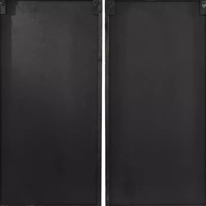 Sale Kirklands Home Natural Diamond Wood Panel Wall Plaques, Set of 2 Brown