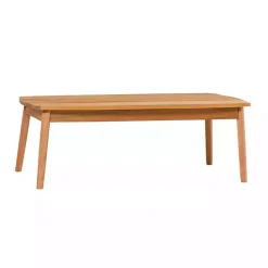 Online Kirklands Home Natural Eucalyptus Wood Outdoor Coffee Table Tan