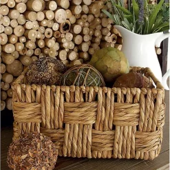 Best Kirklands Home Natural Fibers 2-pc. Jute Basket Set Brown