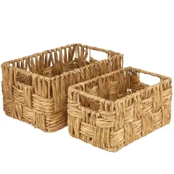 Best Kirklands Home Natural Fibers 2-pc. Jute Basket Set Brown