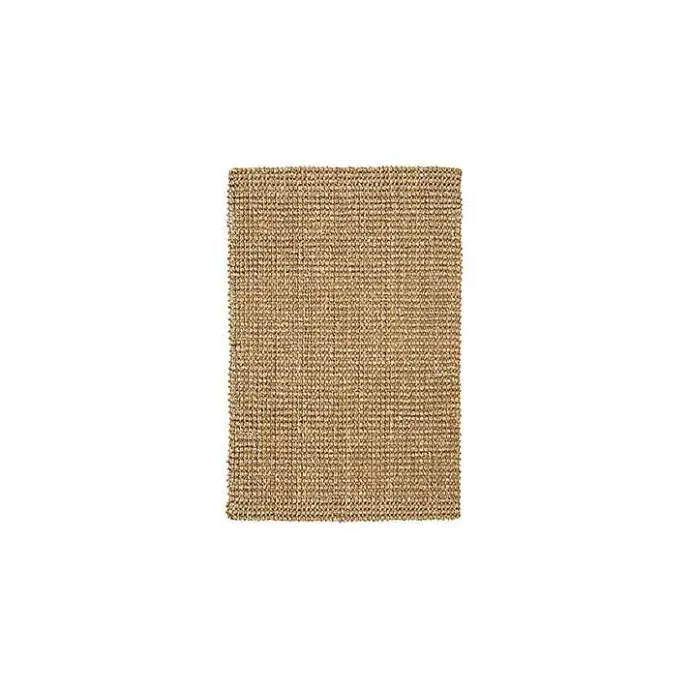 Hot Kirklands Home Natural Handwoven Seagrass Scatter Rug Tan