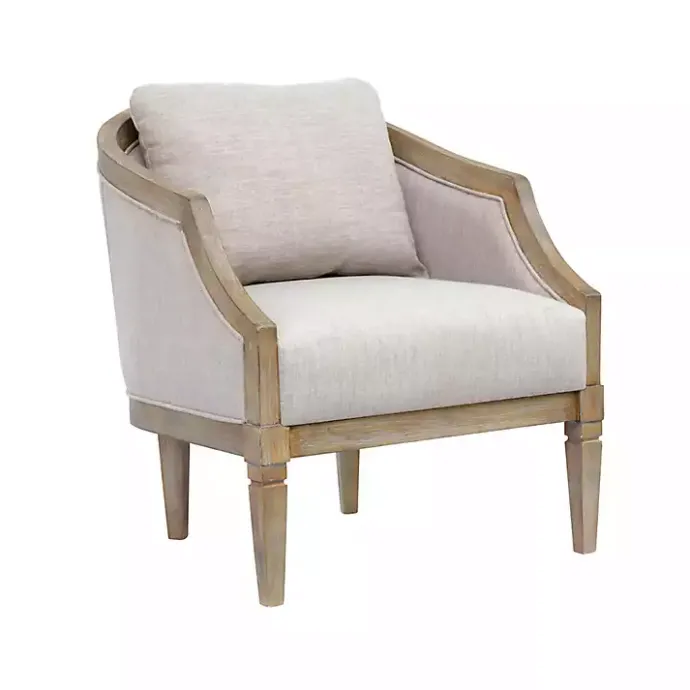 Outlet Kirklands Home Natural Hemp Martha Stewart Accent Chair Tan