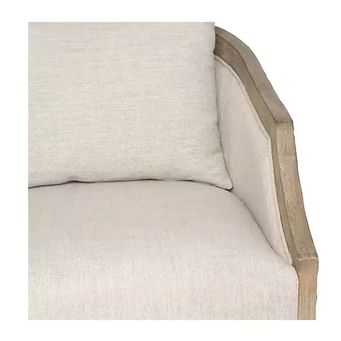 Outlet Kirklands Home Natural Hemp Martha Stewart Accent Chair Tan
