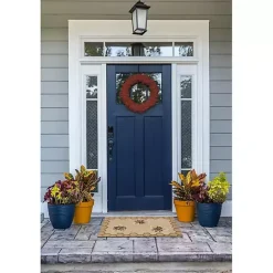 Outlet Kirklands Home Natural Honeycomb & Bees Outdoor Accent Rug