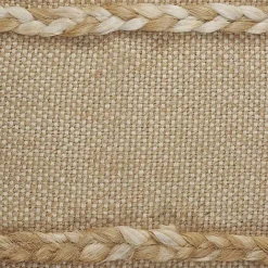 Clearance Kirklands Home Natural Jute Braided Stripe Throw Pillow, 20 in.