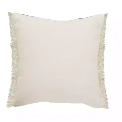 Clearance Kirklands Home Natural Jute Braided Stripe Throw Pillow, 20 in.