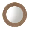 Best Kirklands Home Natural Jute Round Wall Mirror