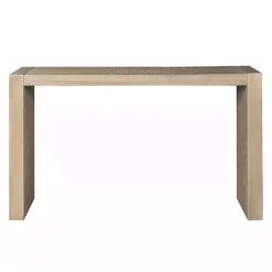 Discount Kirklands Home Natural Monterey Console Table Tan