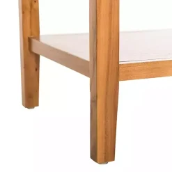 New Kirklands Home Natural Oak 4-Drawer Charlotte Sideboard Brown