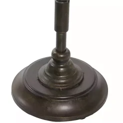 Clearance Kirklands Home Natural Pine and Gray Metal Accent Table, 21 in.