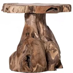 Clearance Kirklands Home Natural Preserved Teak Wood Root Accent Table