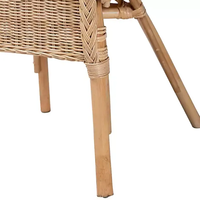 Online Kirklands Home Natural Rat Abbey Dining Chair Tan