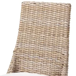 Sale Kirklands Home Natural Rattan High Back Dining Chairs, Set of 2 Brown