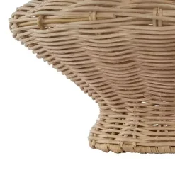 Online Kirklands Home Natural Rattan Hourglass Vase Brown