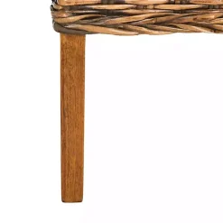 Outlet Kirklands Home Natural Rattan Wood Woven 2-pc. Dining Chair Set Brown