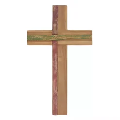 Online Kirklands Home Natural Reclaimed Wood Cross Wall Plaque Brown