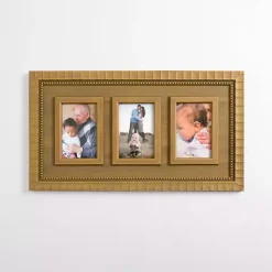 Kirklands Home Natural Scalloped Edge Collage Frame Brown