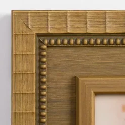 Kirklands Home Natural Scalloped Edge Collage Frame Brown