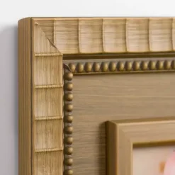 Kirklands Home Natural Scalloped Edge Collage Frame Brown