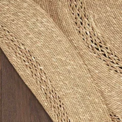 Sale Kirklands Home Natural Seagrass Indoor/Outdoor Area Rug, 3x3 Tan