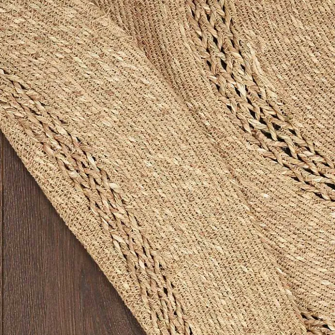Sale Kirklands Home Natural Seagrass Indoor/Outdoor Area Rug, 3x3 Tan